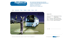 Desktop Screenshot of flugbus.ch